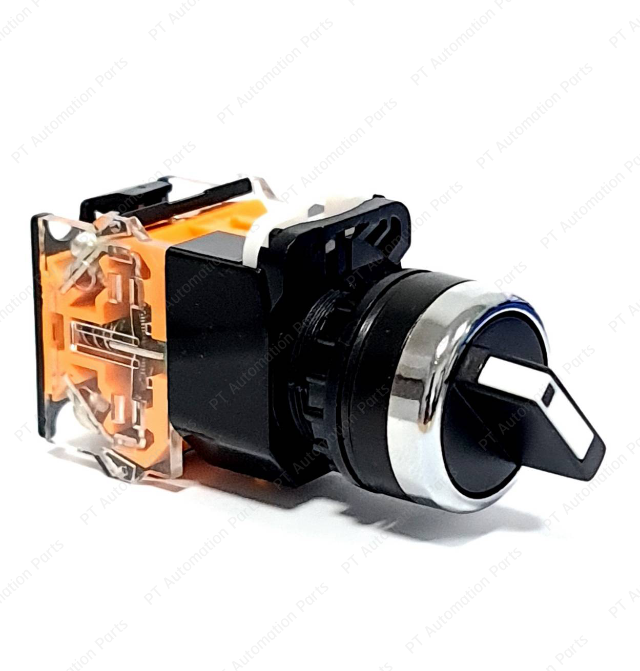 Selector Switch LA38-11X2 LA38-20X3 10A 440V 2-Pisition 3-Pisition ซีเล็คเตอร์สวิตช์ แบบบิดล็อค 2จังหวะ 3จังหวะ ø22mm