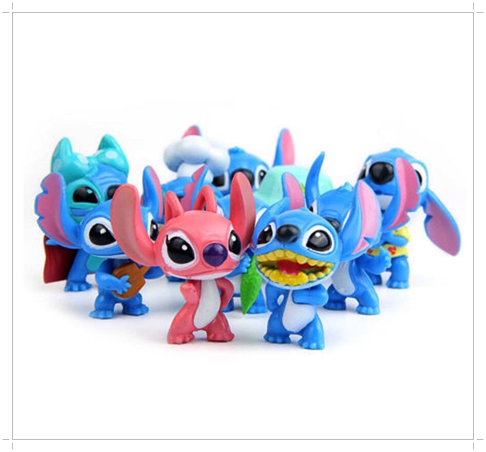 โมเดล Stitch - สติทช์ 10 ตัว