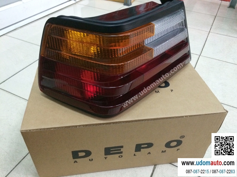 เสื้อไฟท้าย BENZ W124 ปี85-92