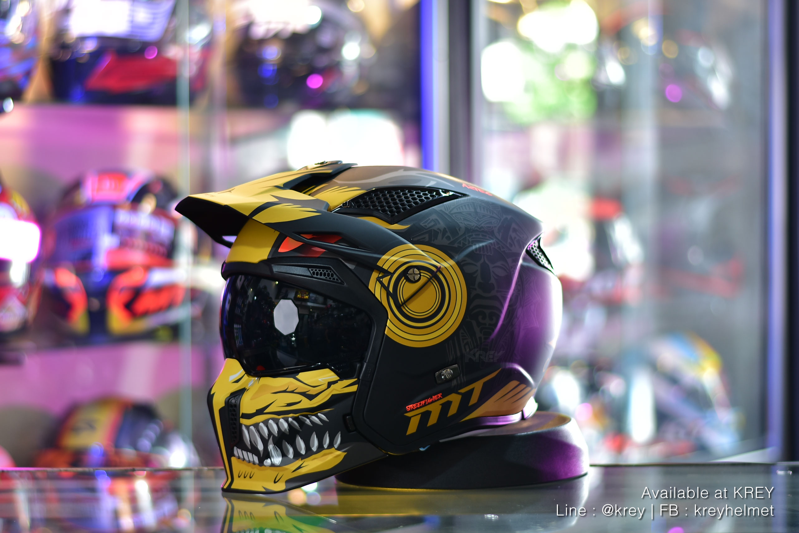 MT model STREETFIGHTER SV : AZTEC MATT YELLOW