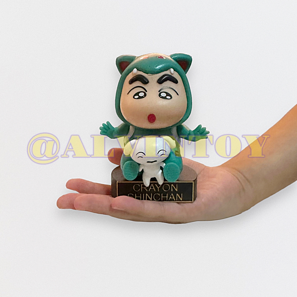 โมเดล ฟิกเกอร์ Shin-chan - ชินจังจอมแก่น ชุด 5 ตัว ขนาดความสูง 9.5 ซม.