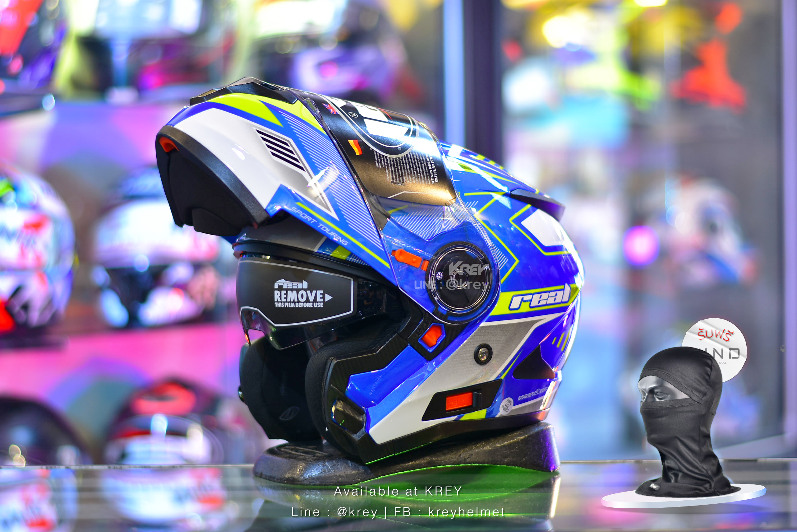 Real model Storm Eagle Force Blue Yellow