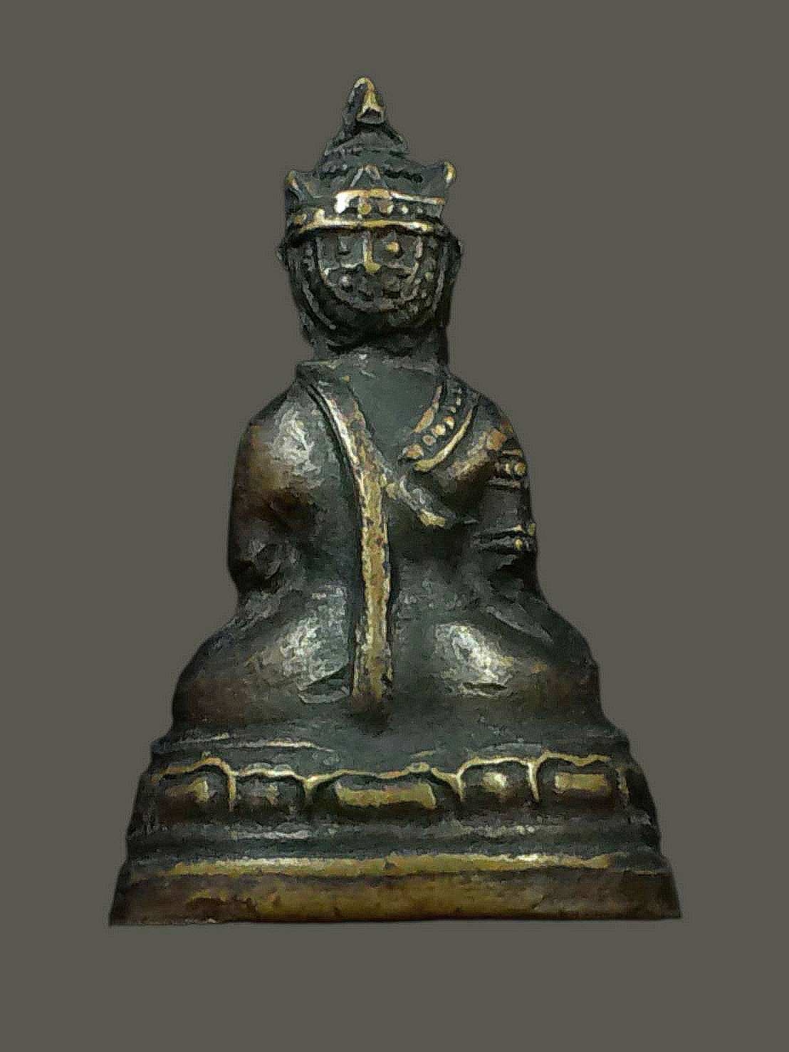 พระกริ่งปั๊ม ทรงเครื่อง จักรพรรดิ์ ศรีวิชัย