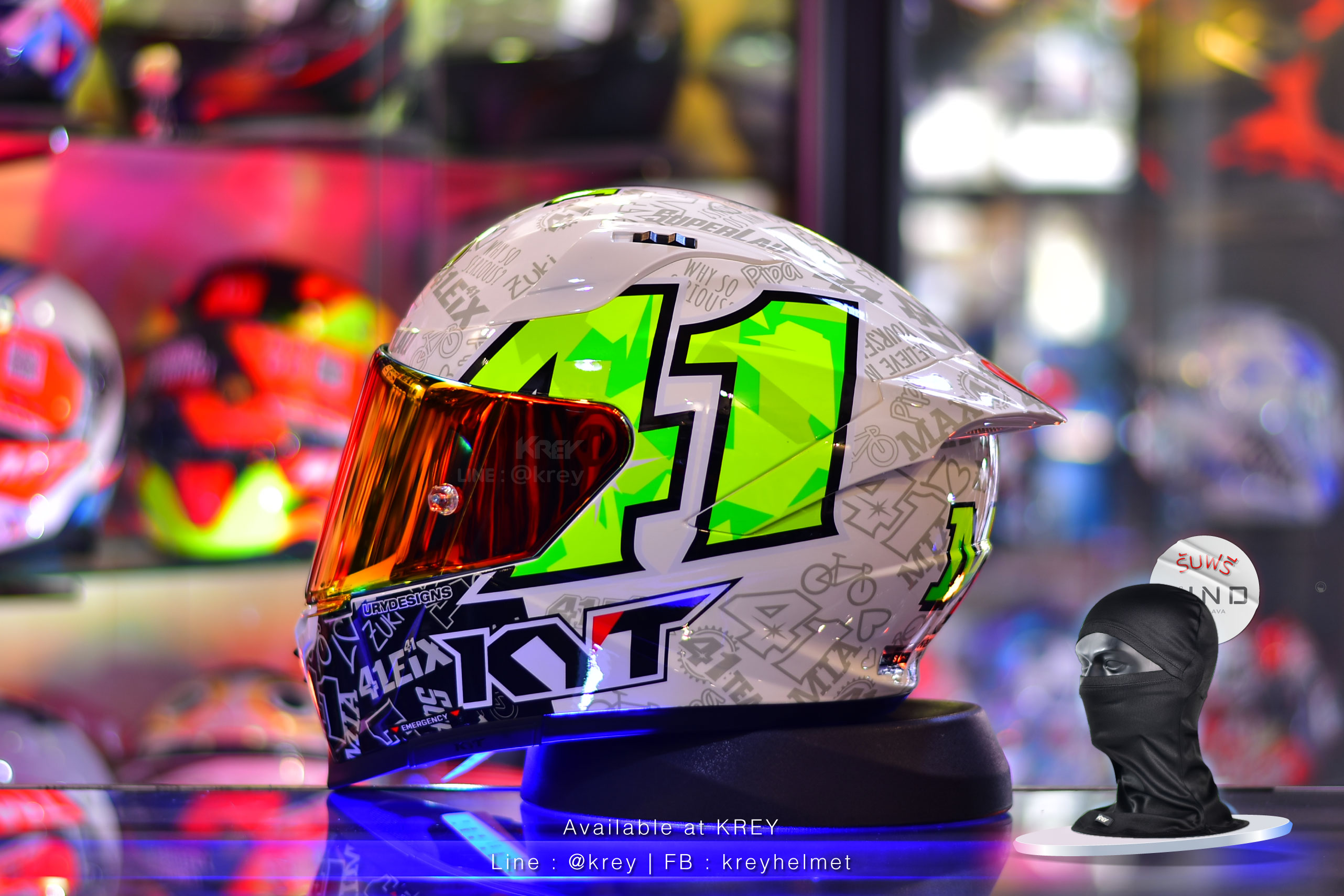 KYT model STRIKER ESPARGARO 2021 REPLICA