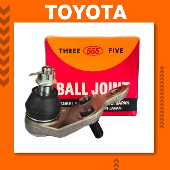(ประกัน 1 เดือน) ลูกหมากปีกนกล่าง TOYOTA CAMRY ACV40 /06-12 ACV50 ACV51 โตโยต้า แคมรี่ 555 (JAPAN) SB T172R/SB T172L