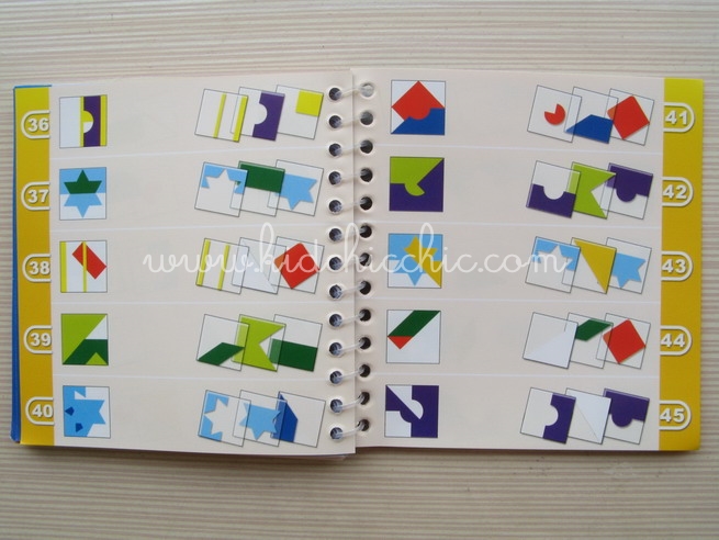 colorful เกมส์เรียงภาพซ้อนสีและรูปทรง พัฒนาทักษะเชาวน์แนวติวสอบสาธิต