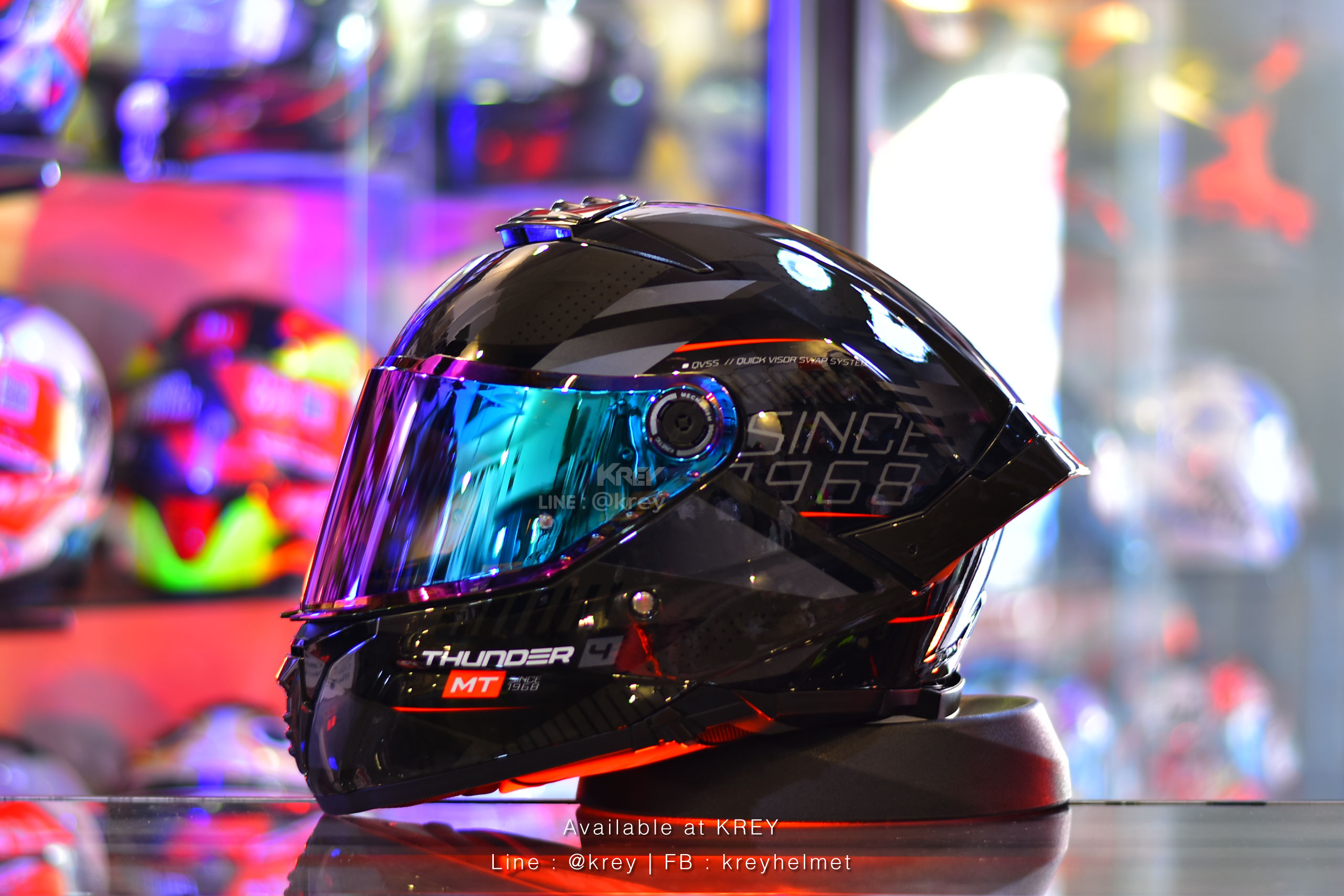 MT model THUNDER 4 SV LUMINENCE BLACK