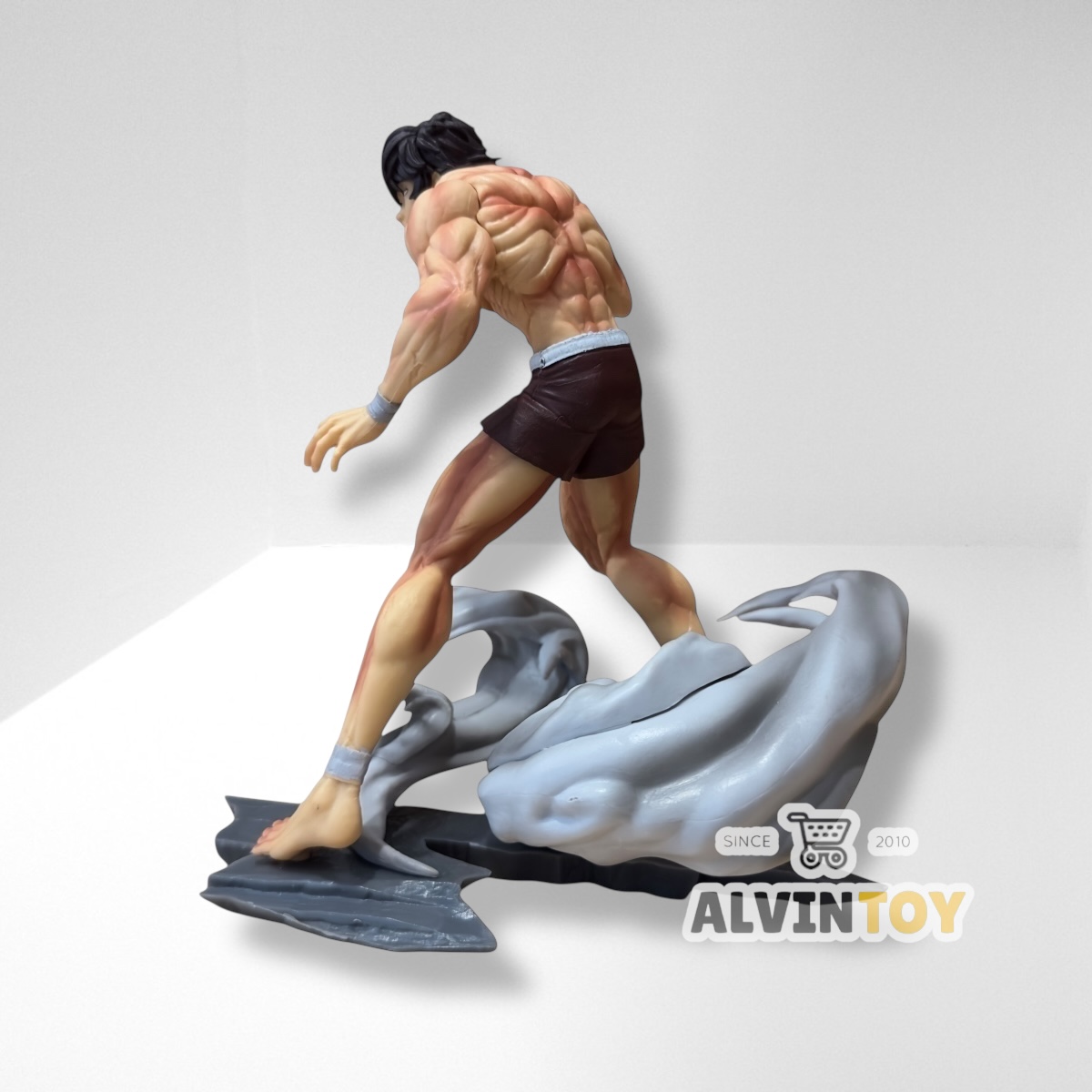 Figure Baki Hanma - ฮันมะ บากิ ขนาดความสูง 16 cm. มีกล่อง