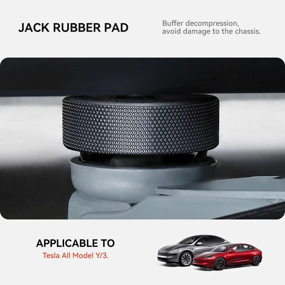 แท่นยางสำหรับยกรถ คุณภาพดี Rubber Jack Pad for Tesla Model 3/Y