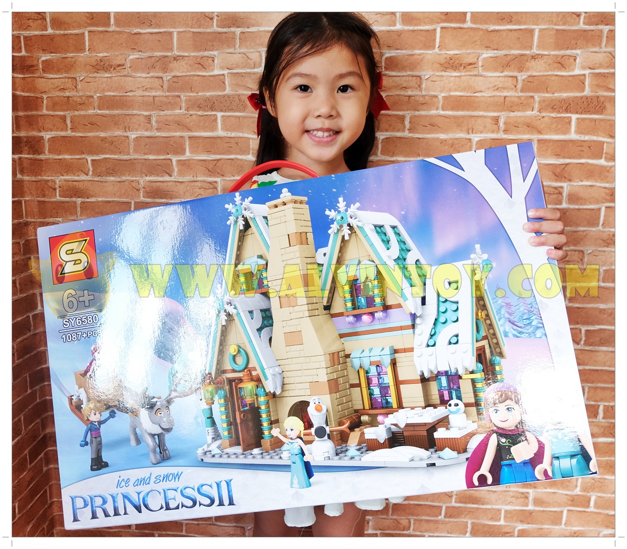 ชุดตัวต่อ Frozen - เลโก้ โฟรเซ่น 1087 ชิ้น