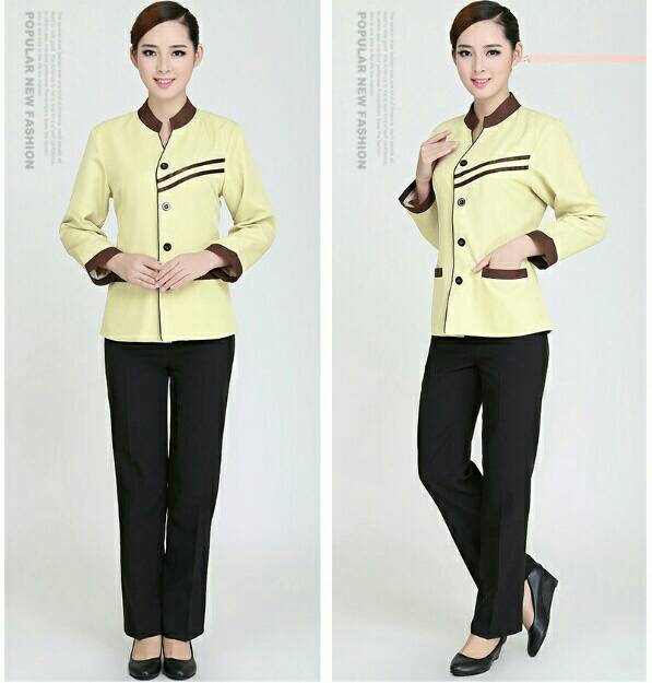 เสื้อแม่บ้าน พ่อบ้าน พนักงานทำความสะอาด