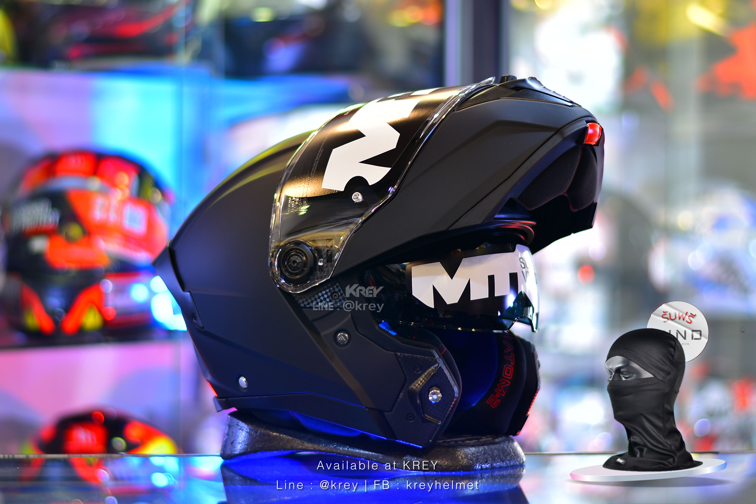 MT model ATOM 2 SV PURE MATT BLACK