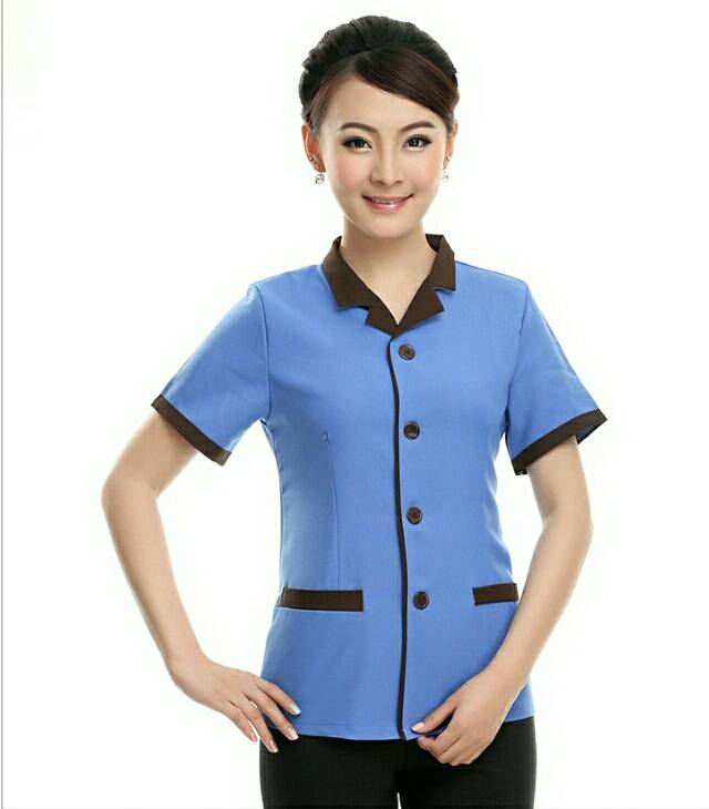 เสื้อแม่บ้าน พ่อบ้าน พนักงานทำความสะอาด