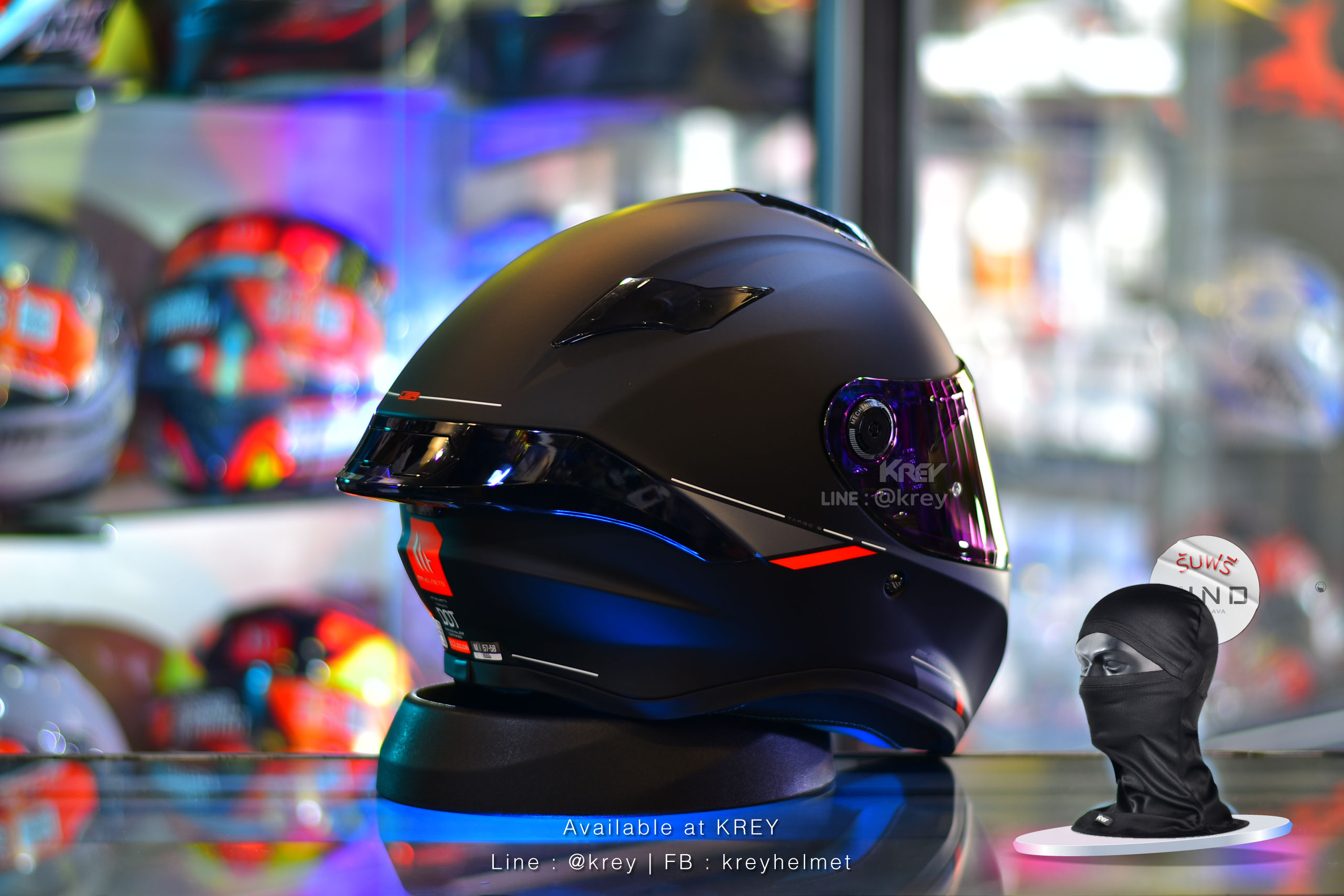 MT model TARGO S MATT BLACK