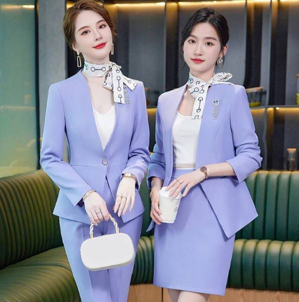 ชุดต้อนรับโรงแรม ชุดฟอร์มพนักงาน ชุดคลินิกความงาม