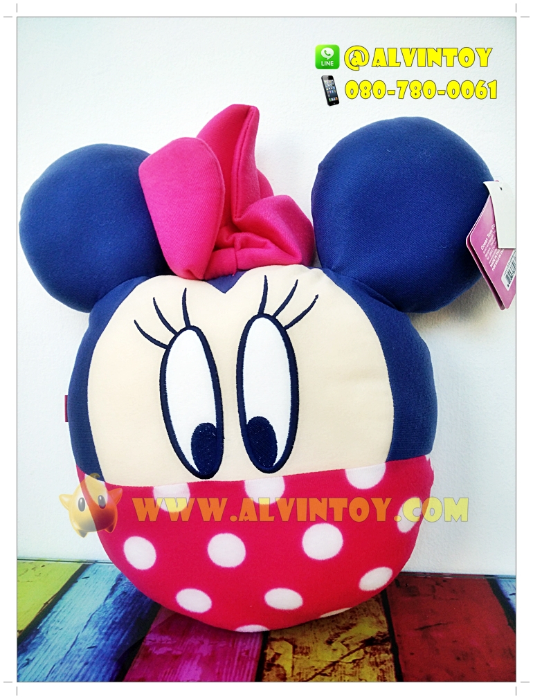 หมอนหน้าตุ๊กตา Miney Mouse