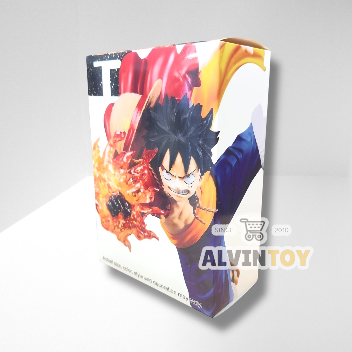 โมเดล Luffy - ลูฟี่ หมัดเพลิงฮาคิ พร้อมฐาน พร้อมกล่อง Figures One Piece