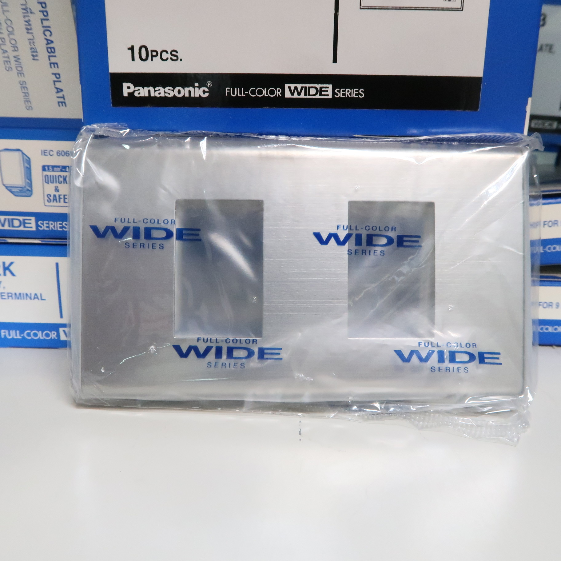 หน้ากากสแตนเลส 1-6 ช่อง WEG