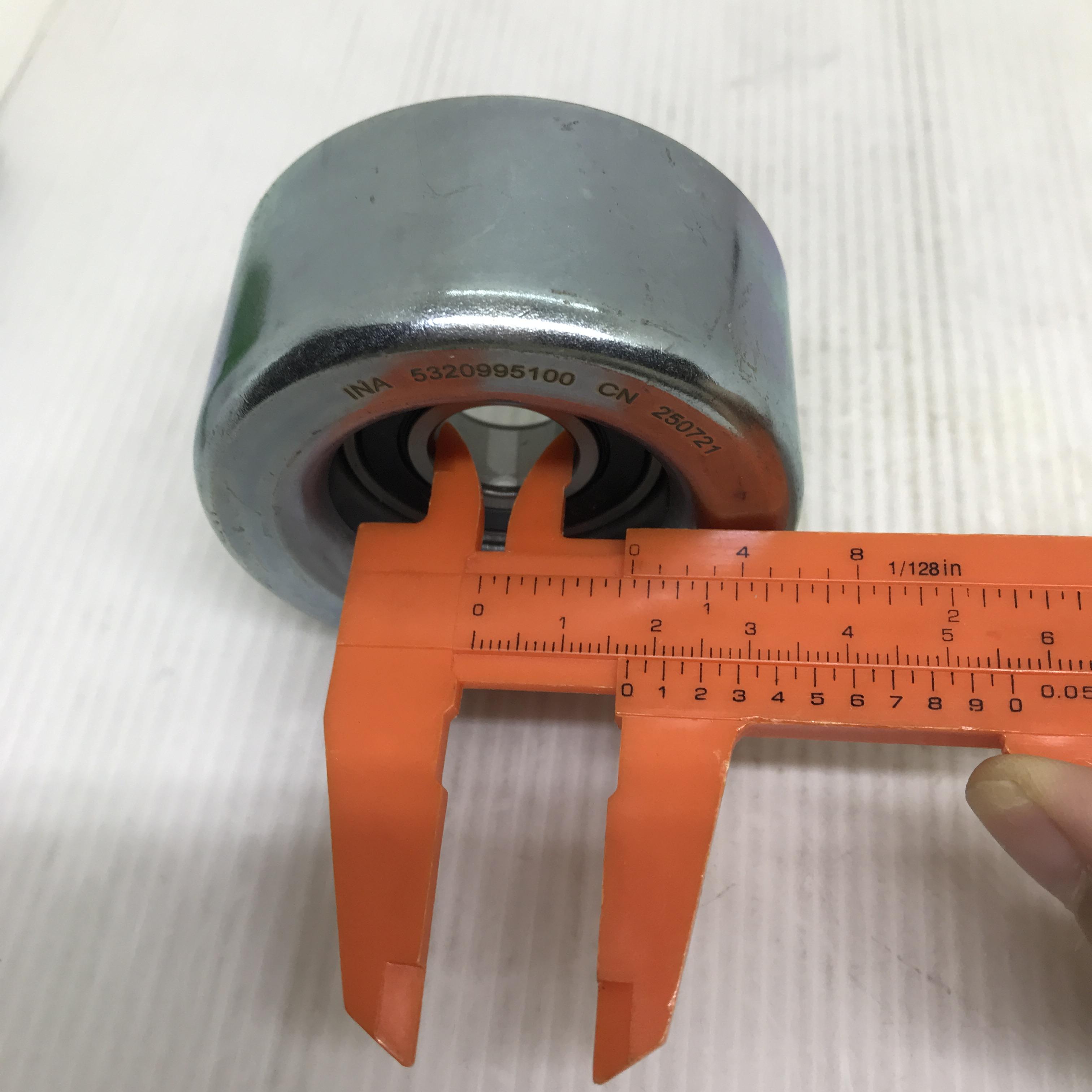 ลูกลอกสายพานไดชาร์ท NISSAN YD25 Navara ปี 11 D40, NP300 ปี 14 D23, Urvan NV350 ขนาด 70 มิล นิสสัน นาวาร่า 532 0995 100 ยี่ห้อ INA