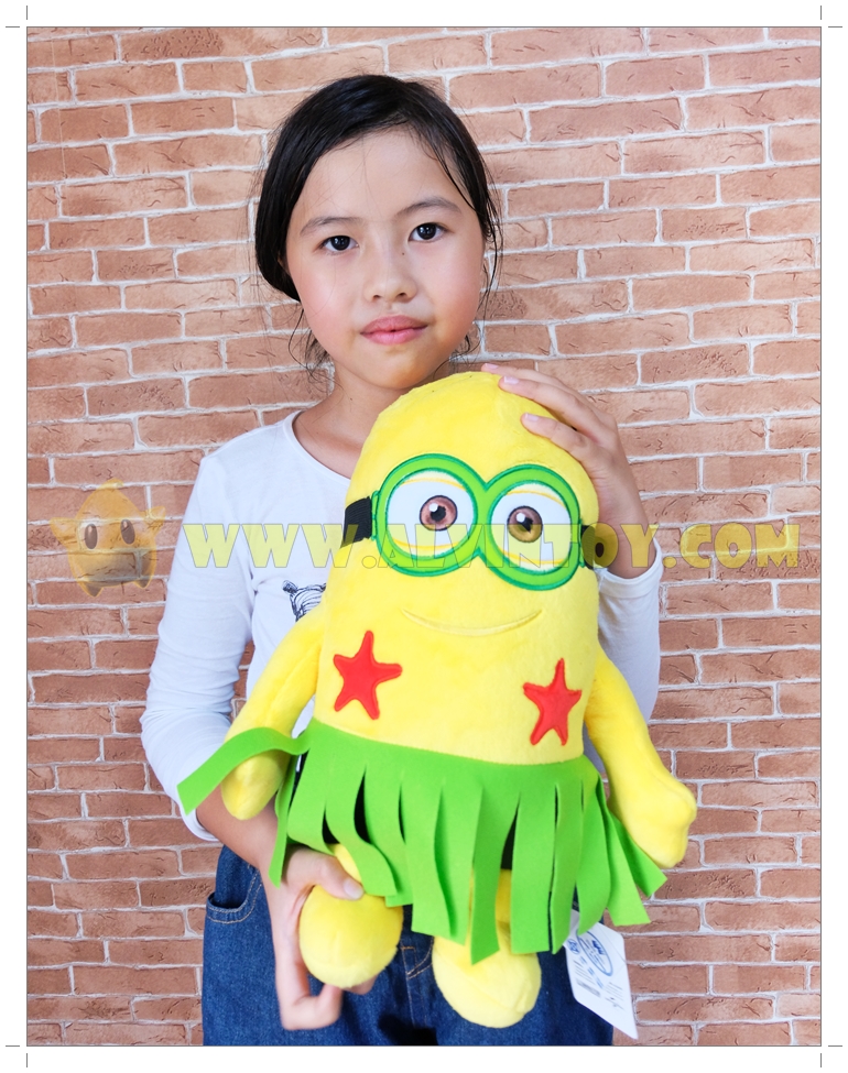 ตุ๊กตา Minion ชุดฮาวายสองตา 13 นิ้ว