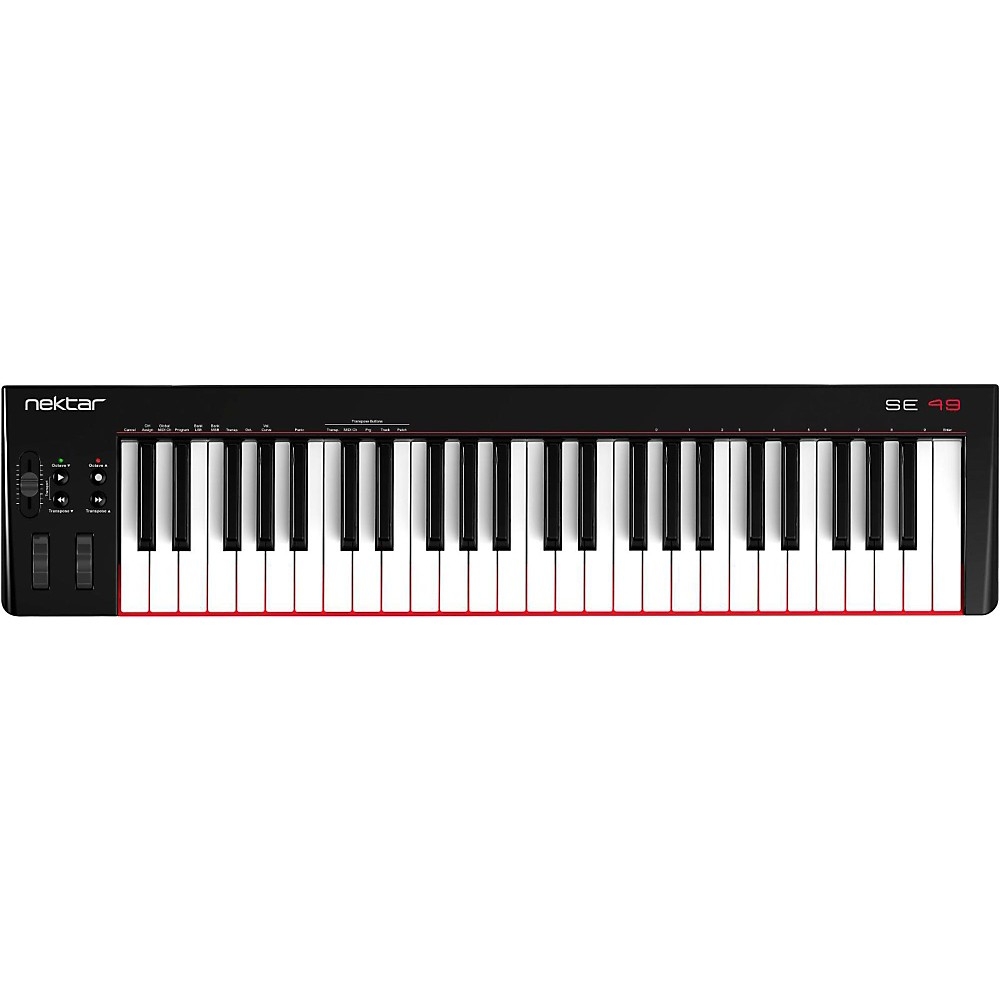 Nektar SE49 By Muzic Craft USB มิดิ คีย์บอร์ด คอนโทรลเลอร์ 49 คีย์, Pitch-Bend,Modulation,Fader,Octave,Transpose ฟรีซอฟต์แวร์ Bitwig 8 Track รับประกันศูนย์ไทย 1 ปีเต็ม
