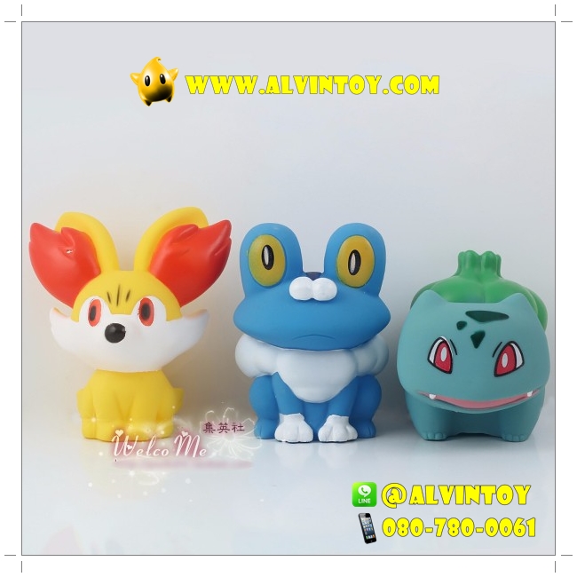 โมเดล Pokemon - โปเกม่อน 6 ตัว