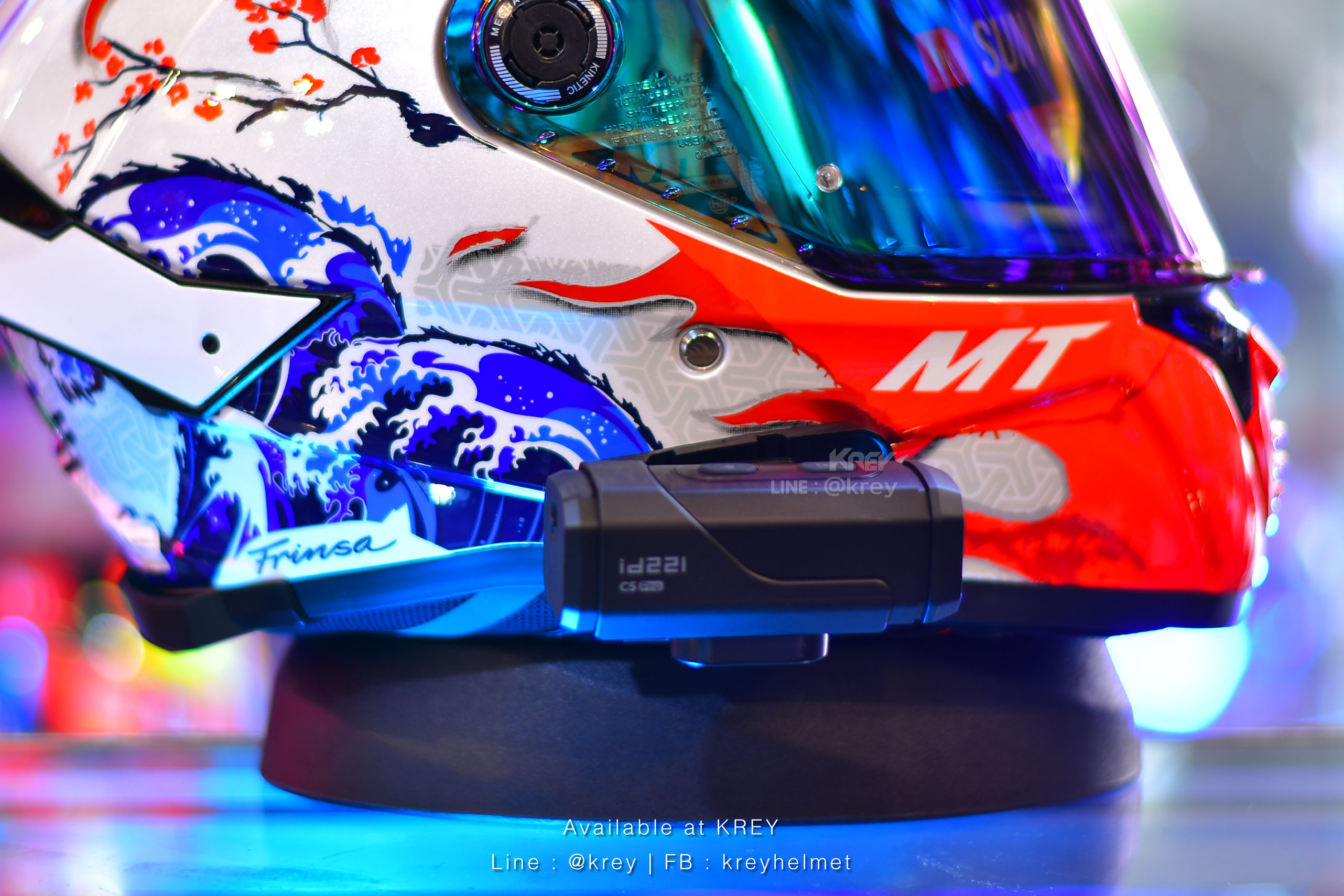 กล้องติดหมวก/รถ id221 รุ่น ACTION C5 Pro