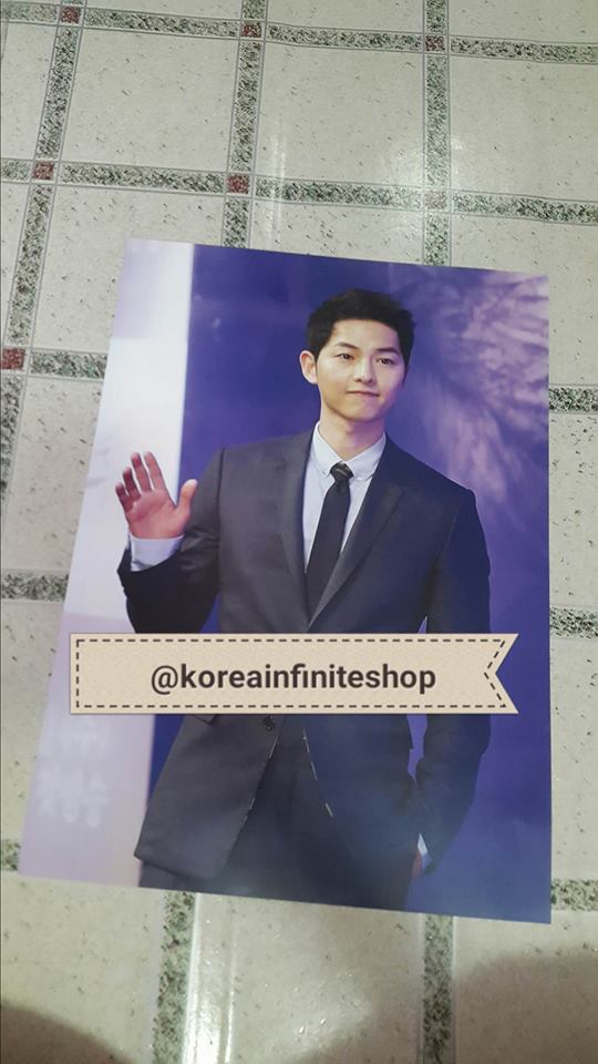 ( พร้อมส่ง ) Poster SONG JOONG KI ขนาด 12 X 16 นิ้ว ( ยังไม่รวมค่าจัดส่ง )