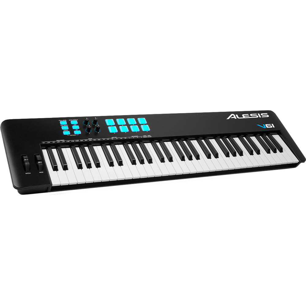 Alesis V61 MKII *ของแท้ประกัน 1ปี* มิดิคีย์บอร์ดคอนโทรลเลอร์ 61-Key USB MIDI Keyboard Controller