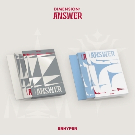 ( Pre-Order ) ENHYPEN Album [ DIMENSION : ANSWER ] random ver + Poster วางจำหน่าย 11 / 1 / 2022