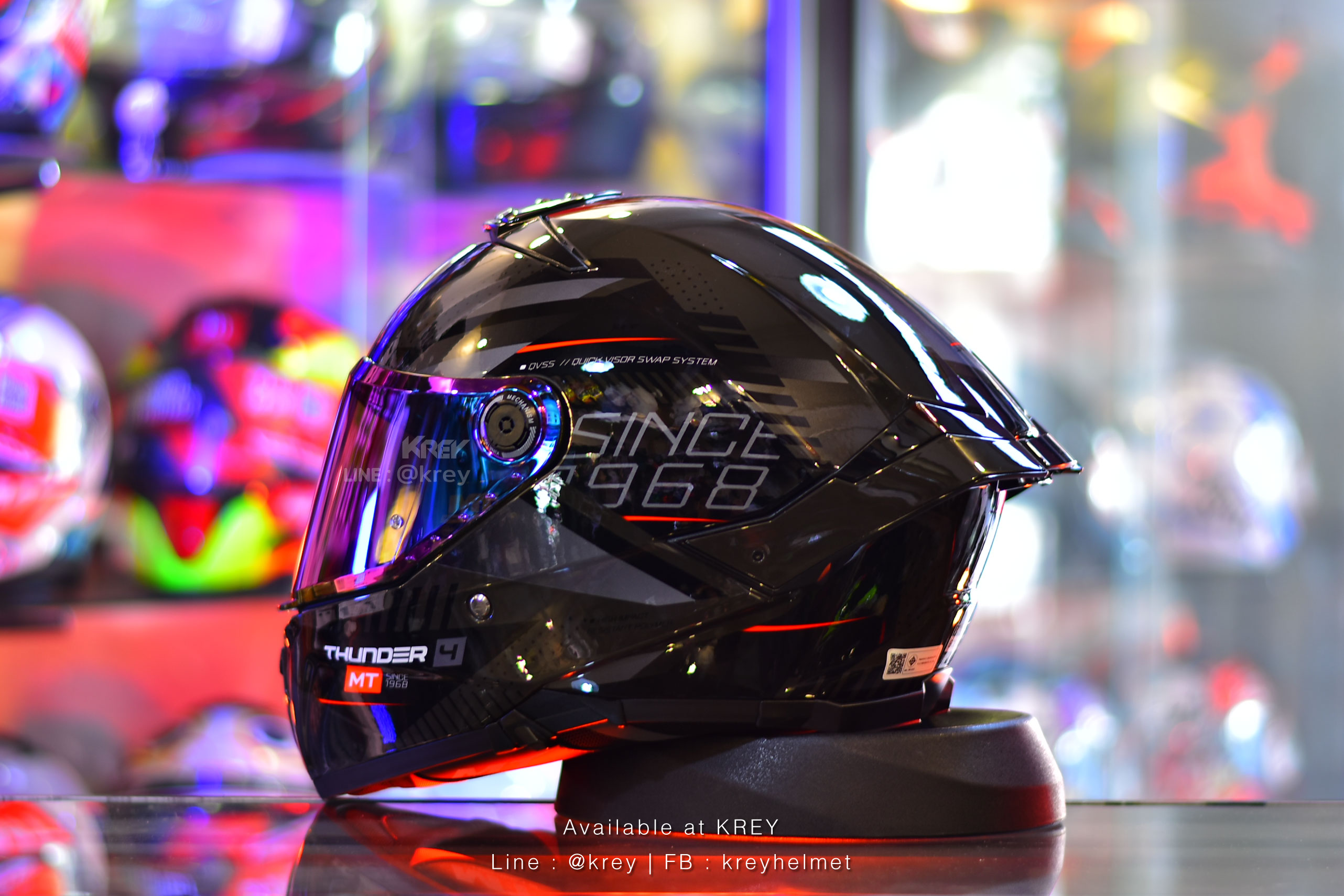 MT model THUNDER 4 SV LUMINENCE BLACK