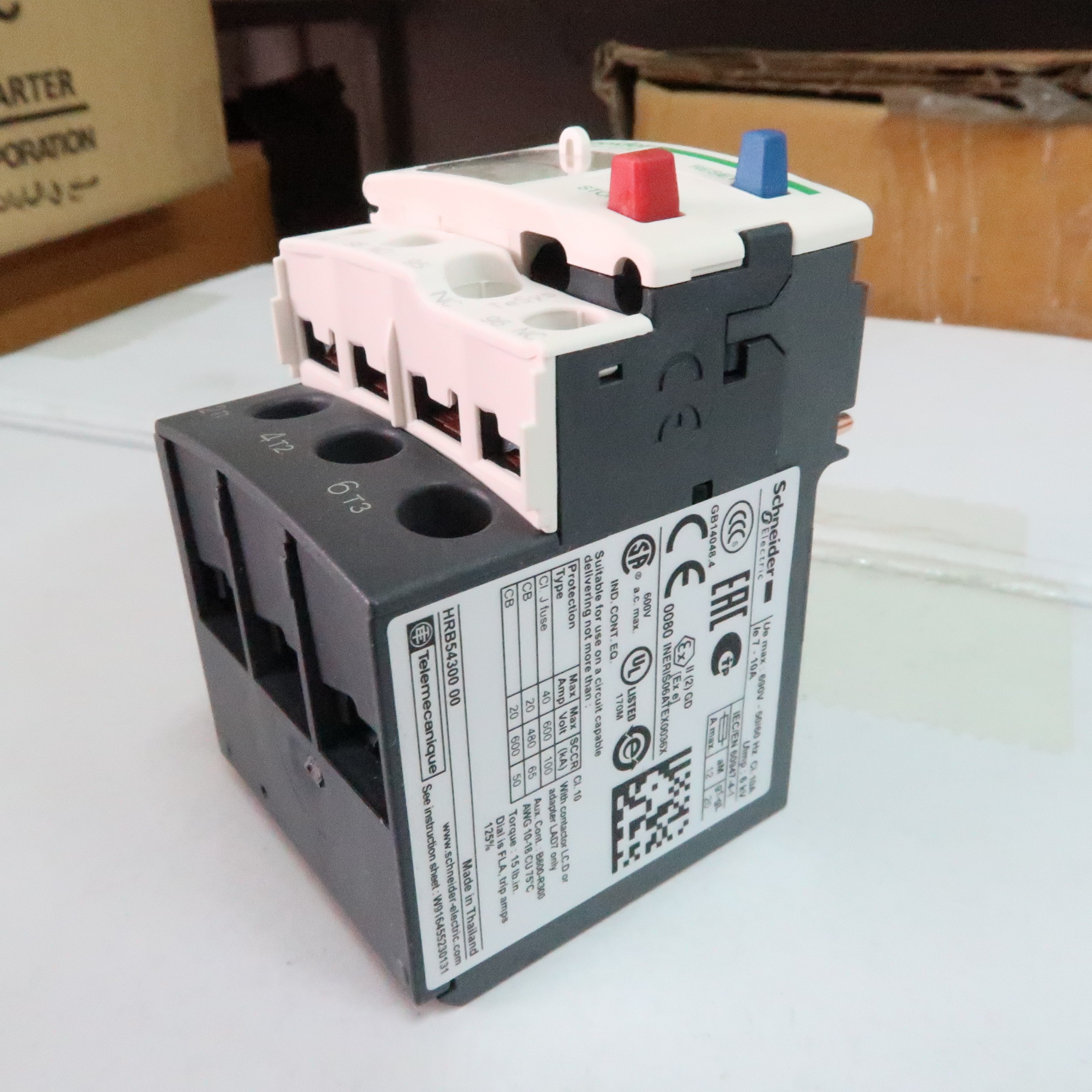 Overload Relay LRD (ใช้กับ LC1D09-32) "Schneider"