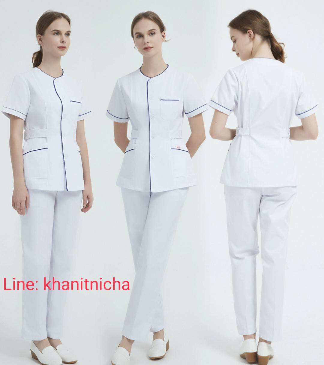 ชุดทันตแพทย์ ชุดพยาบาล ชุดเภสัช ชุดแพทย์แขนยาว ชุดเภสัชแขนสั้น และชุดความงามทางการแพทย์