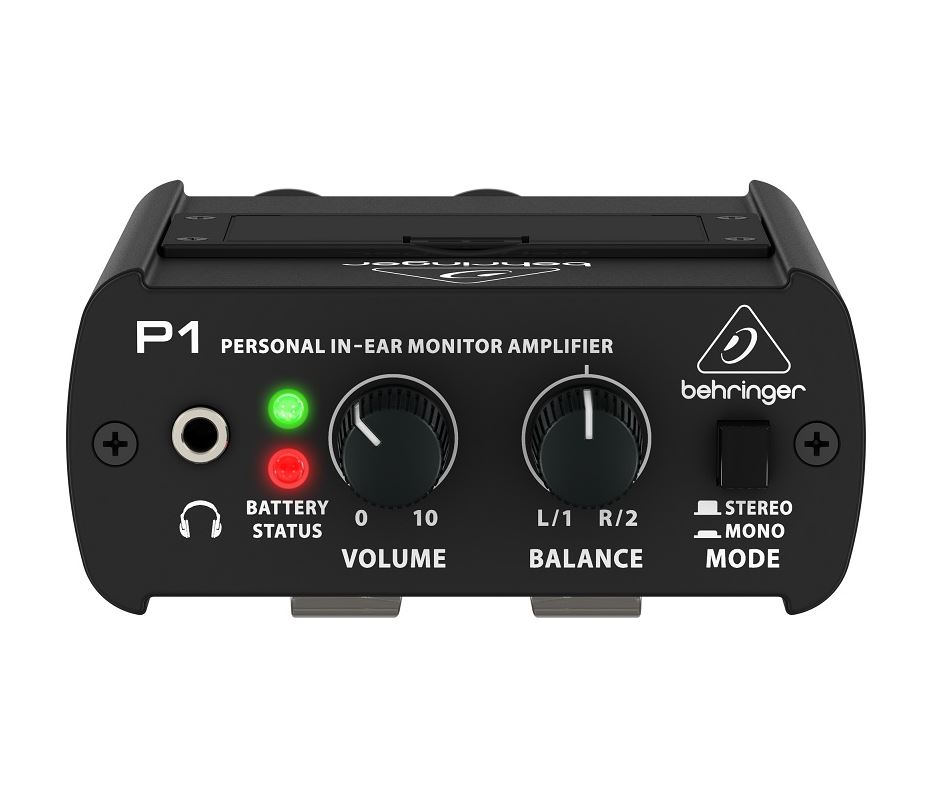Behringer P1 *ของแท้รับประกัน 1ปี* อินเอียร์มอนิเตอร์, In-ear Monitor หูฟัง 3.5มม.,Dual XLR inputs, เลือกฟังได้ทั้ง Mono/Stereo