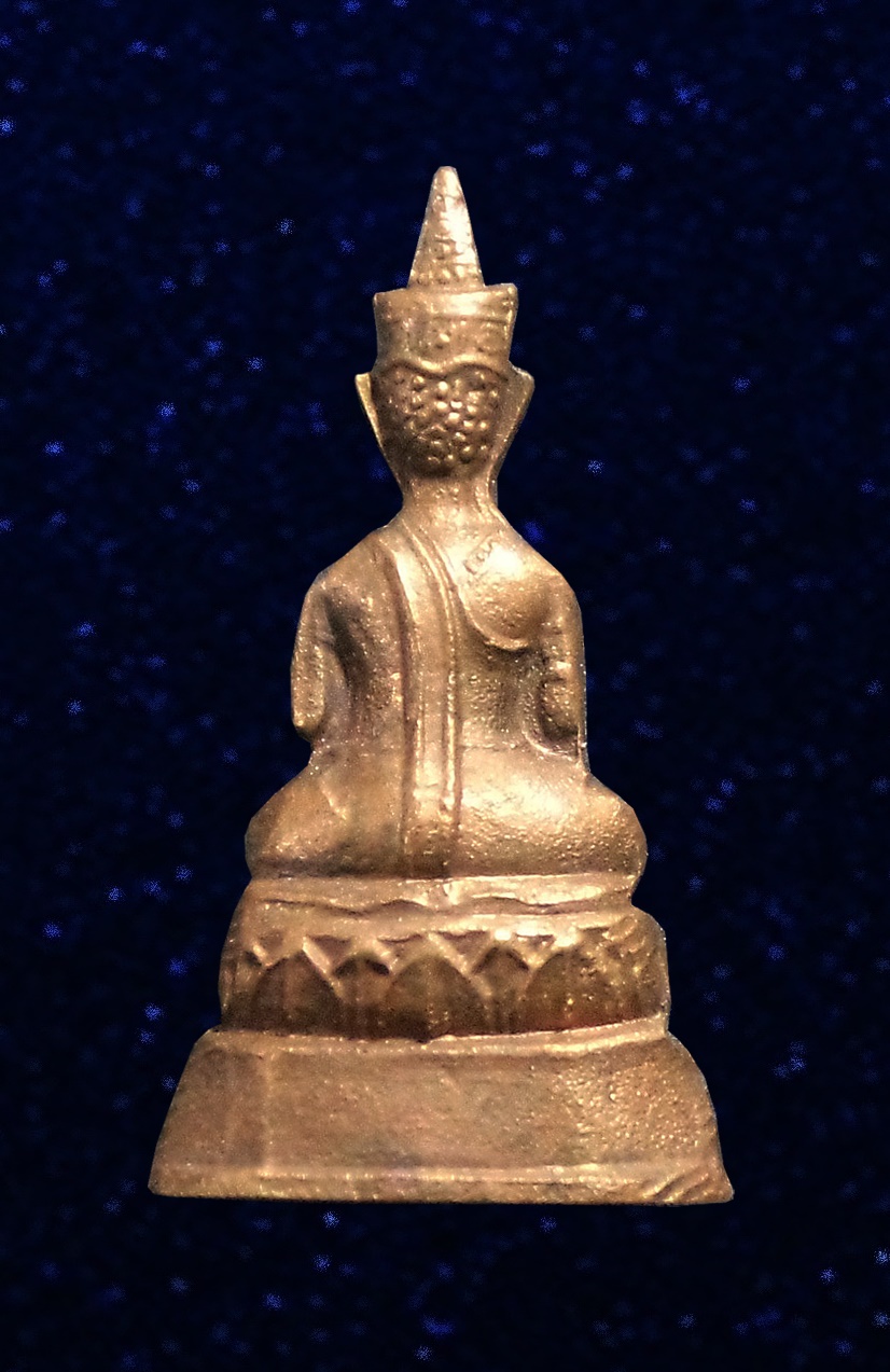 พระกริ่ง หลวงพ่อลิ้นดำ วัดนารังนก อำเภอบางกล่ำ จังหวัดสงขลา