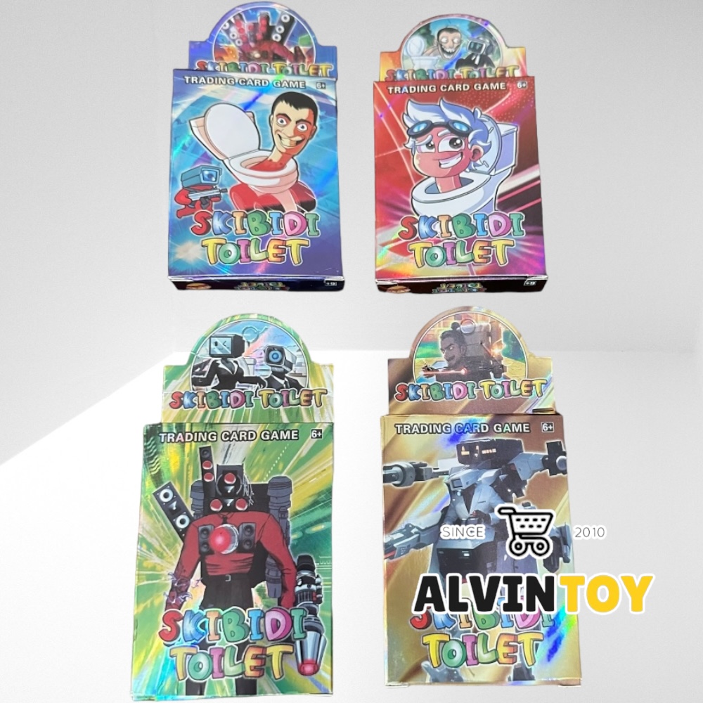ของเล่น การ์ด Skibidi Toilet ชุดการ์ด สกิบิดี้ ทอยเล็ต สินค้าตรงปก สินค้าส่งเร็วจากกทม. สำเนา สำเนา