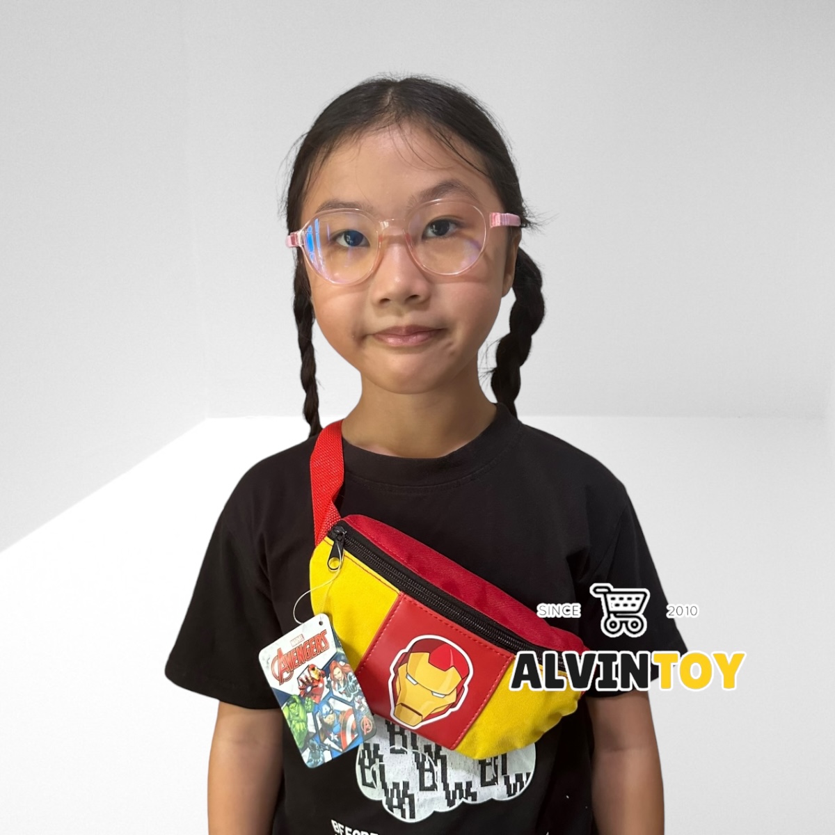 กระเป๋าคาดอก / คาดเอว Iron man