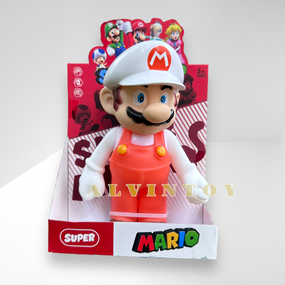 โมเดล Super Mario - ซูเปอร์มาริโอ ขนาดความสูง 21 ซม.