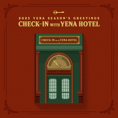 ( Pre-Order ) YENA SEASON’S GREETINGS 2025 [CHECK-IN WITH YENA HOTEL] ** จำนวนจำกัด ** ** สั่งเกิน 1 ชิ้นบวกค่าส่งเพิ่มชิ้นละ 20 บาท เนื่องจากสินค้าหนัก ** วางจำหน่าย 10 / 1 / 2025