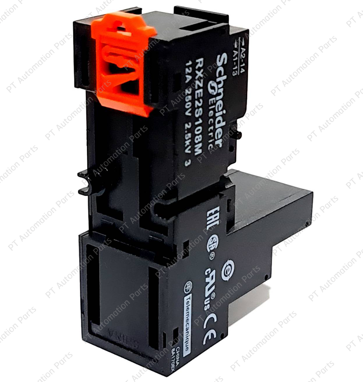 ซ็อกเก็ตรีเลย์ Schneider Electric RXZE2S108M Socket Relay 8ขา 12A 250V ใช้กับรุ่น RXM2 Series