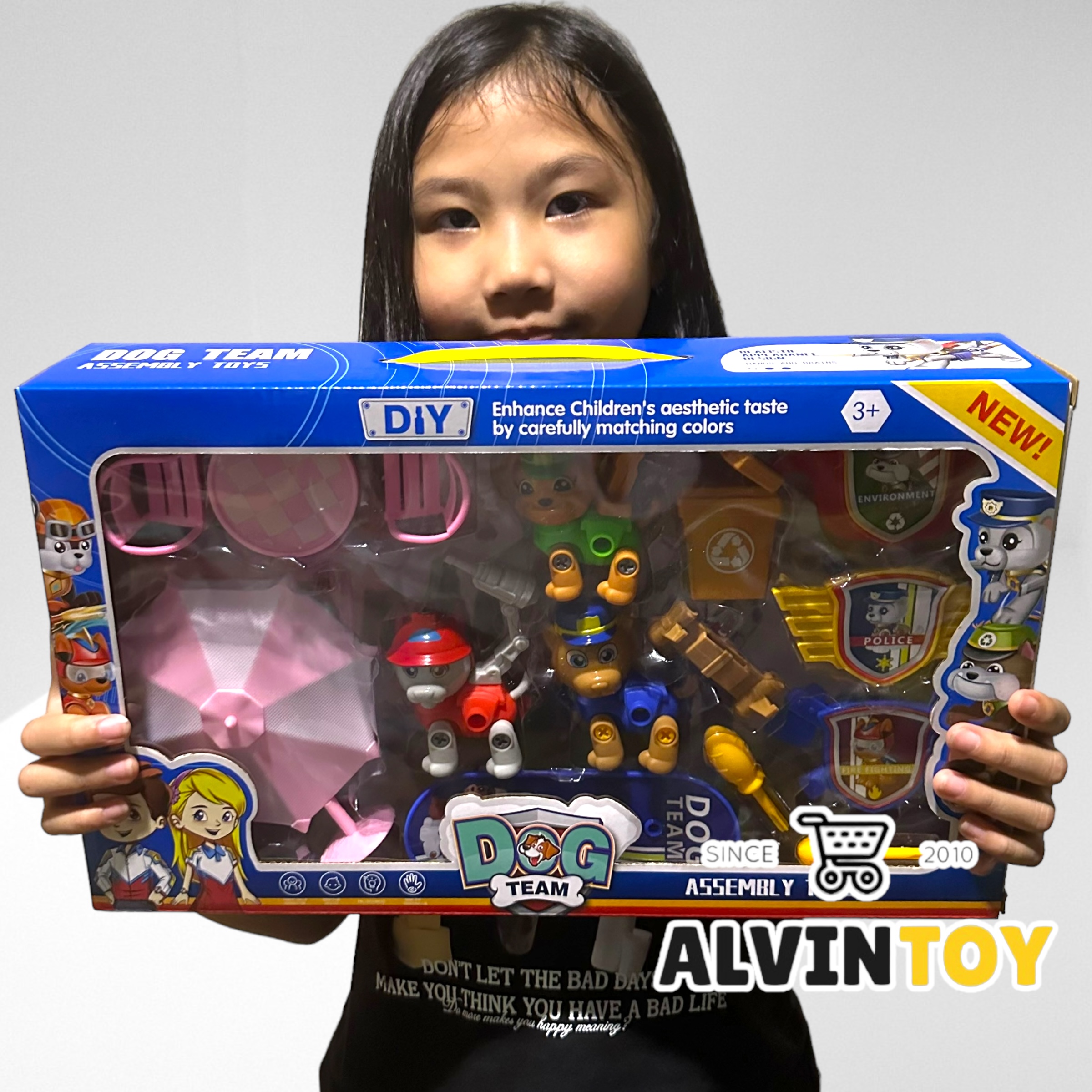 ชุดของเล่น Patrol Dogs - หมากู้ภัย พร้อมอุปกรณ์ของเล่น