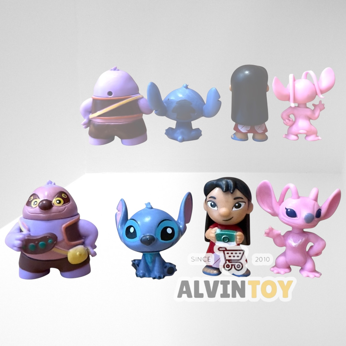 โมเดล Stitch - สติทช์ 12 ตัว