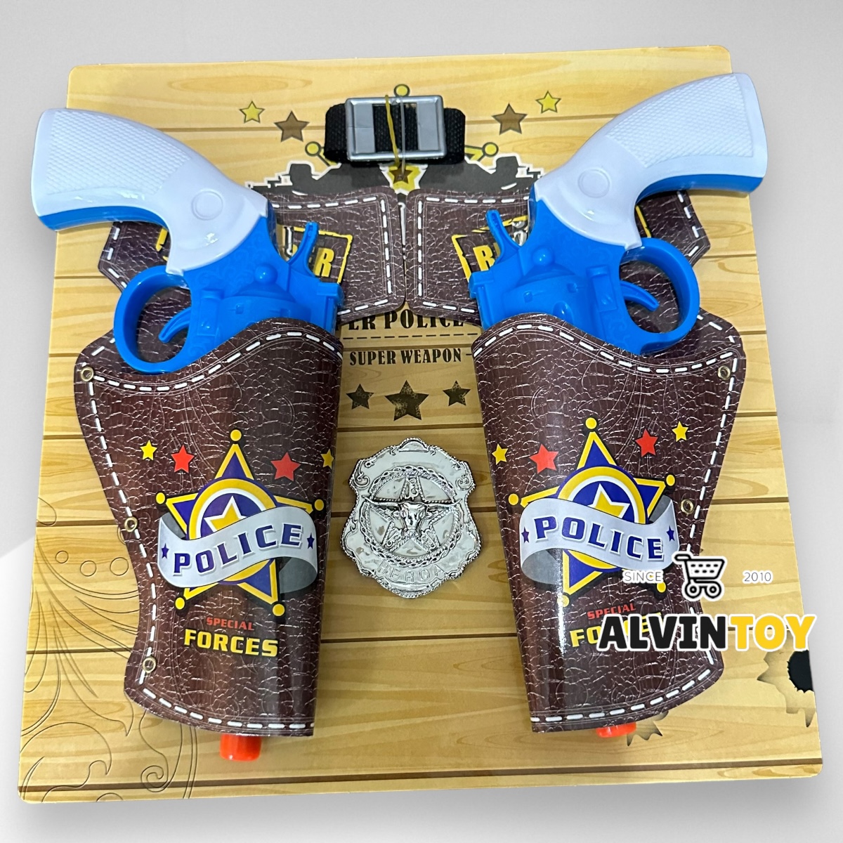 Super Police Set - ปืนคาวบอยคู่ มีเสียง