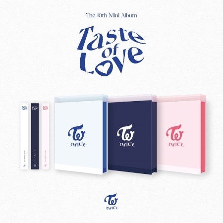 ( Pre-Order ) TWICE 10th Mini Album Taste of Love ( Fallen ver ) + Poster วางจำหน่าย 11 / 6 / 2021