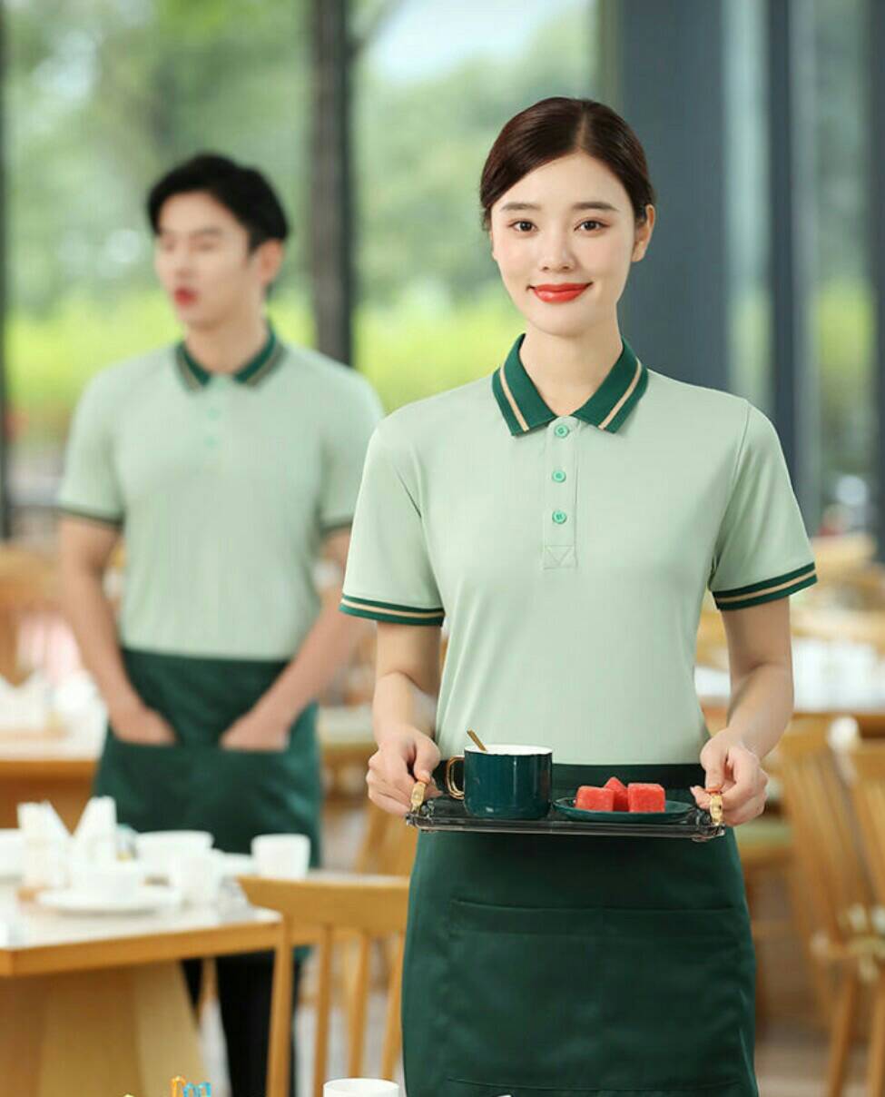 เสื้อยืดคอปกโปโล เสื้อโปโล เสื้อฟอร์มพนักงาน