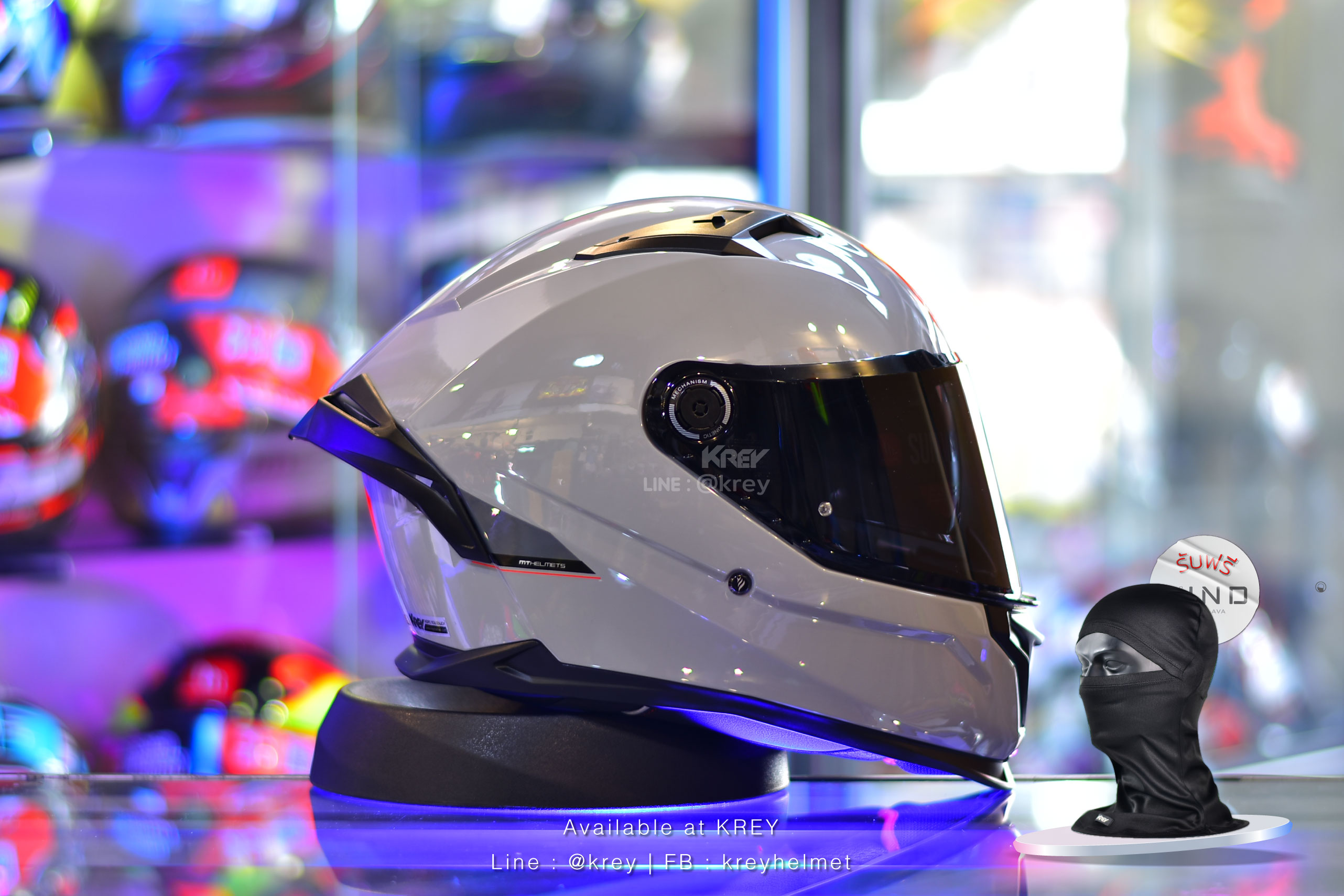 MT model BRAKER SV SOLID GLOSSY GREY