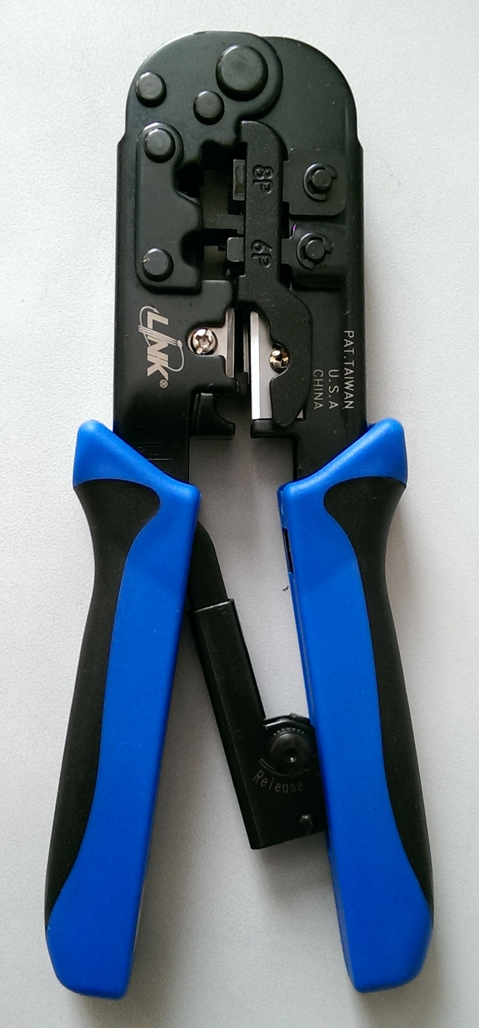 คีมย้ำ LAN(RJ45) TEL(RJ11) "LINK"