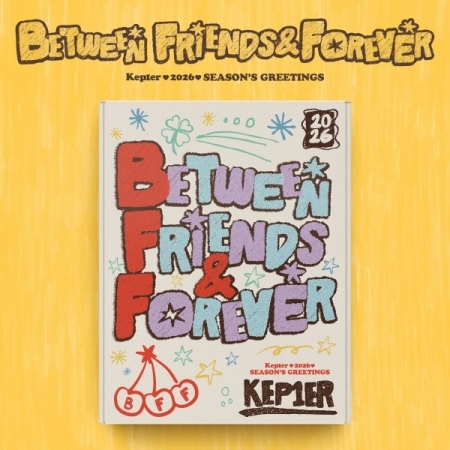 ( Pre-Order ) Kep1er SEASONS GREETINGS 2026 [BETWEEN FRIENDS&FOREVER] ** สั่งเกิน 1 ชิ้นบวกค่าส่งเพิ่มชิ้นละ 20 บาท เนื่องจากสินค้าหนัก ** จำนวนจำกัด ** วางจำหน่าย 22 / 12 / 2025