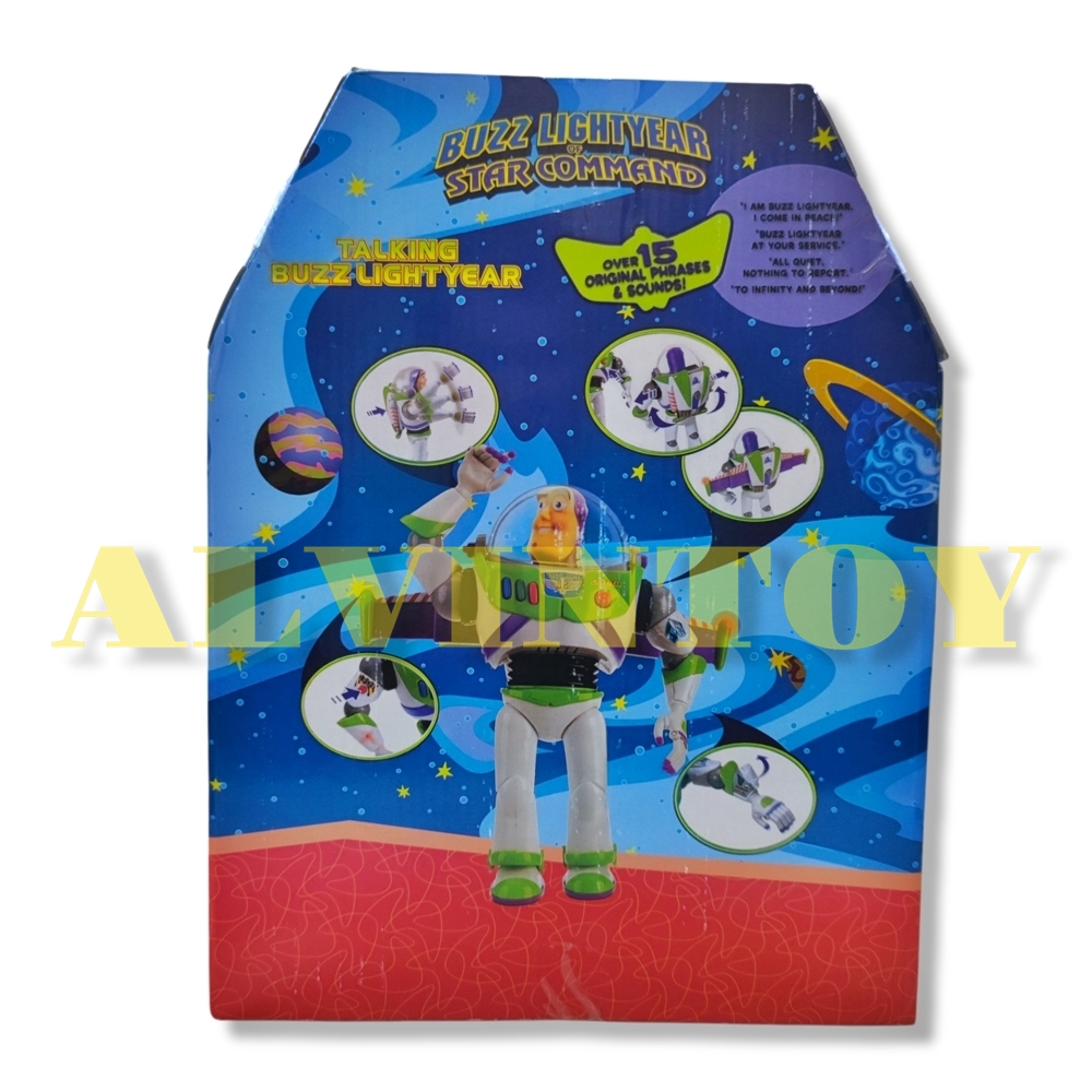 หุ่น Buzz Lightyear - บัสไรเยียร์ พูดได้ มีเสียง มีไฟ