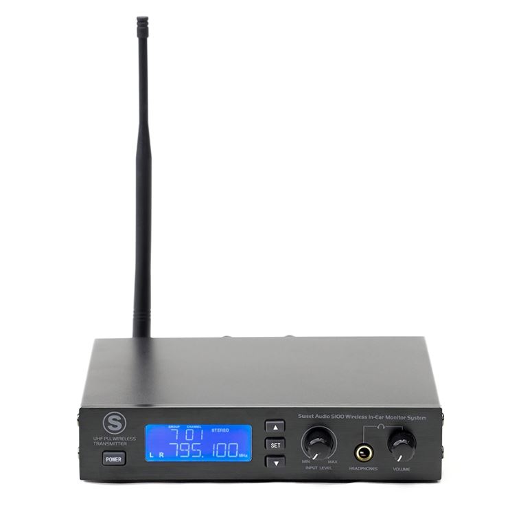 Sweet Audio S100 *ของแท้รับประกันศูนย์* อินเอียร์ มอนิเตอร์ ไร้สาย Stereo Wireless In-Ear Monitor System (คลื่นความถี่ กสทช 748-758 MHz )